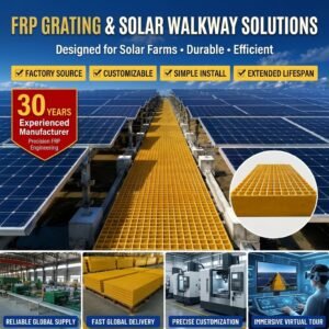 FRP / GRP - هيكل لتركيب الألواح الشمسية