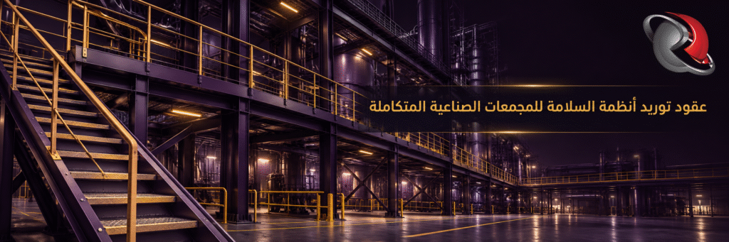 عقود توريد أنظمة السلامة وتركيب منتجات منع الانزلاق في المجمعات الصناعية