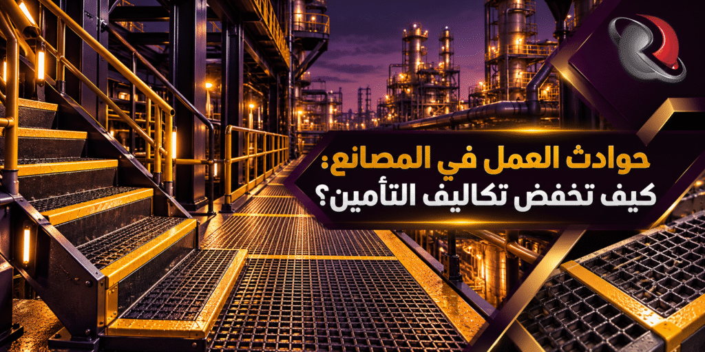 أرضيات صناعية مزودة بحلول منع الانزلاق لتفادي حوادث العمل في المصانع وخفض تكاليف التأمين
